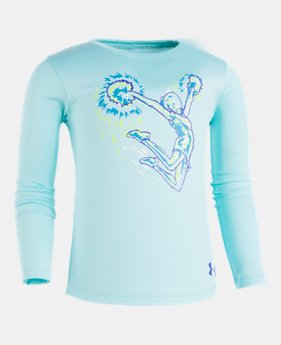 New Arrival Girls' Toddler UA Cheer Stunt Long Sleeve 1 Color $24.99