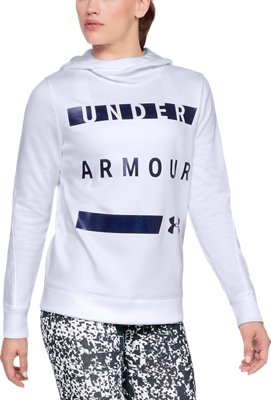 under armour hoodie white