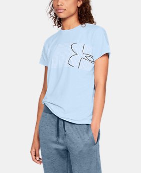 Women's UA Chest Logo T-Shirt 1 Color Available $25