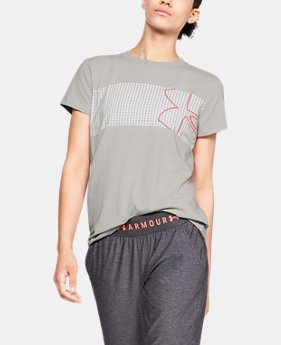 New Arrival Women's UA Chest Logo T-Shirt FREE U.S. SHIPPING 7 Colors Available $25