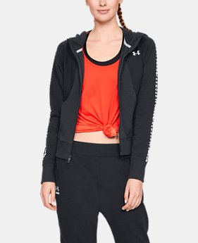 New Arrival Women's UA Microthread Fleece Graphic Full Zip 4 Colors Available $70