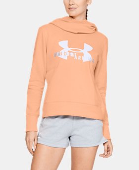 Women's UA Rival Fleece Logo Hoodie 30% OFF ENDS 11/26 2 Colors Available $35