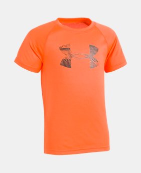 Boys' Toddler UA Speedlines Big Logo Short Sleeve 1 Color $10.49