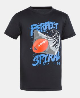 Boys' Pre-School UA Perfect Spiral Short Sleeve Shirt 1 Color Available $21.99