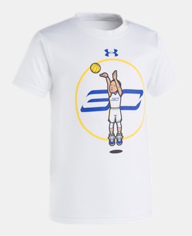 Boys' Pre-School SC30 Jump Shot Short Sleeve 1 Color $19.99