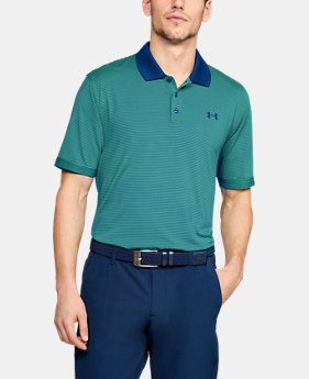 Men's UA Performance Polo Patterned 2 Colors Available $70