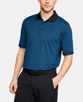 Men's UA Performance Polo Patterned 6 Colors Available $70