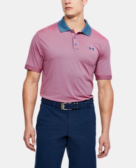 Men's UA Performance Polo Patterned 2 Colors $70