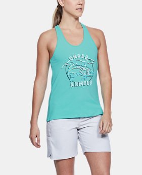 Women's UA Neon Tuna Tank 1 Color $30
