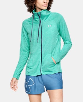 Women's UA Tech™ Twist Full Zip 2 Colors Available $55