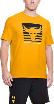 under armour yellow t shirt