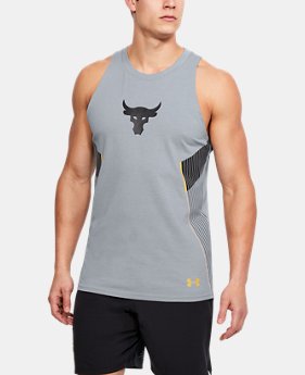 New Arrival Men's UA x Project Rock Baseline Tank 1 Color Available $35