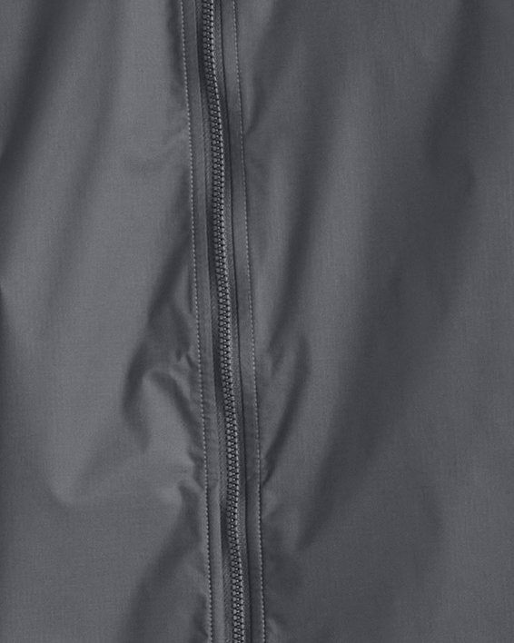 남성 UA Storm 포프런트 레인 재킷 in Gray image number 0