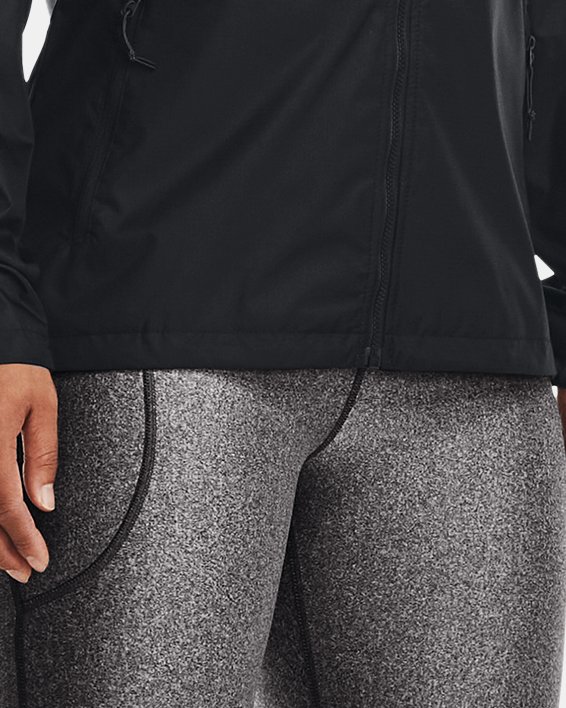 jacket Under Armour Forefront Rain - 001/Black/Ghost Gray - women´s 