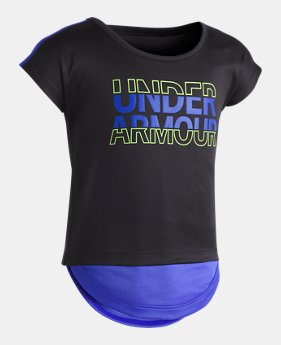 Girls' Pre-School Under Armour T-Shirt 1 Color Available $17.99
