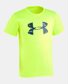 New Arrival Boys' Pre-School UA Digi Camo Big Logo T-Shirt 1 Color $17.99