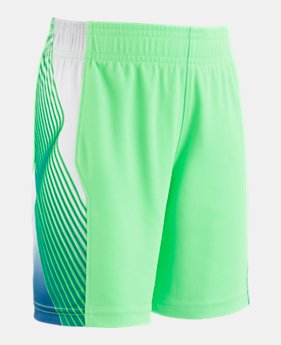 New Arrival Boys' Pre-School UA Space The Floor Short 3 Colors $21.99