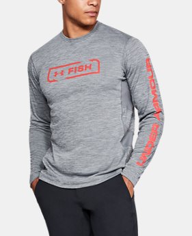 Men's UA Fish Hunter Icon Long Sleeve 1 Color Available $40