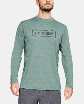 Men's UA Fish Hunter Icon Long Sleeve 6 Colors Available $40