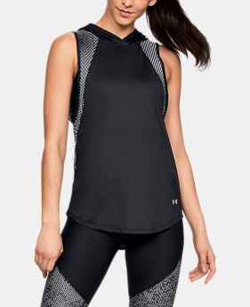New Arrival Women's UA Light & Airy Sleeveless Hoodie LIMITED TIME: FREE U.S. SHIPPING 1 Color Available $50