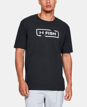 Men's UA Fish Logo T-Shirt 1 Color Available $25