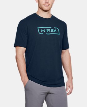 Men's UA Fish Logo T-Shirt 1 Color $25