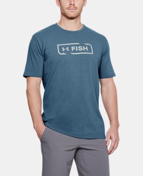 Men's UA Fish Logo T-Shirt 1 Color Available $25