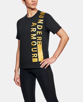Women's UA Foil Girlfriend Crew 1 Color $35