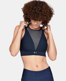 Women's UA Vanish Mid Metallic Sports Bra 1 Color Available $55