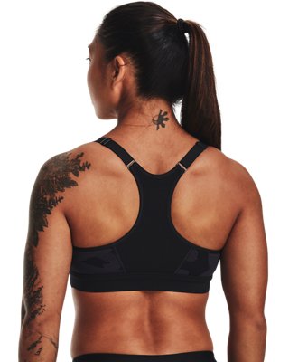 women's ua reflect mid printed sports bra