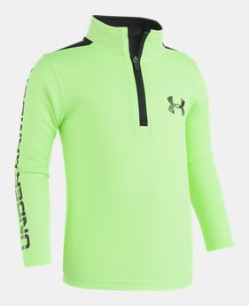 Boys' Pre-School UA Longevity ¼ Zip 1 Color $34.99