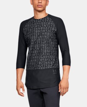 New Arrival Men's UA Perpetual ¾ Sleeve 1 Color Available $90