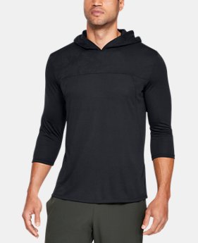 New Arrival Men's UA Siro Elite ¾ Sleeve Hoodie 1 Color Available $45