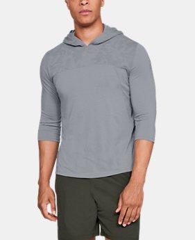 Men's UA Siro Elite ¾ Sleeve Hoodie FREE U.S. SHIPPING 1 Color Available $45