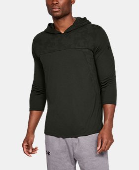 Men's UA Siro Elite ¾ Sleeve Hoodie 1 Color Available $45