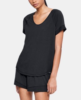 Women's Athlete Recovery Sleepwear Short Sleeve 3 Colors Available $50