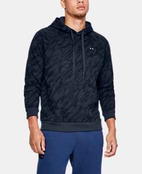 New Arrival Men's UA Rival Fleece Camo Hoodie 1 Color Available $50