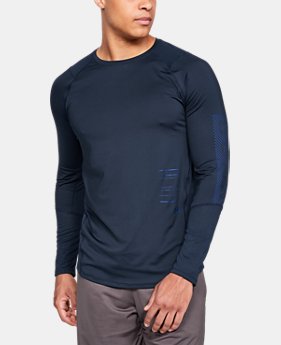 New Arrival Men's UA MK-1 Graphic Long Sleeve Shirt 1 Color Available $45