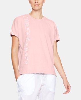 Women's UA Lighter Longer Graphic T-Shirt 1 Color Available $35