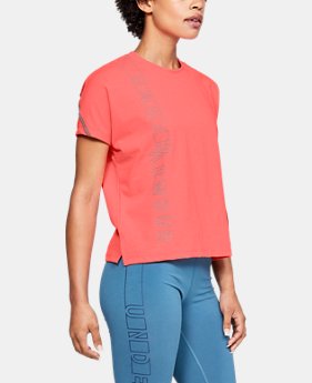 New Arrival Women's UA Lighter Longer Graphic T-Shirt 6 Colors Available $35