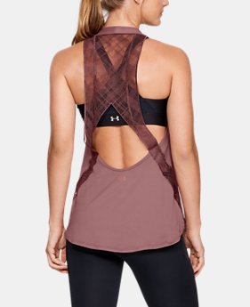 New Arrival Women's UA Misty Embroidered Tank 2 Colors Available $70