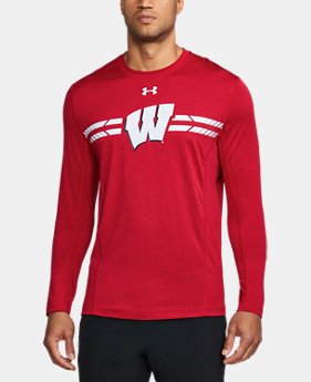 Men's Wisconsin Long Sleeve Training T-Shirt 1 Color $47.99