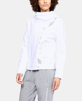 New Arrival Women's UA Rival Fleece Hoodie 4 Colors Available $55