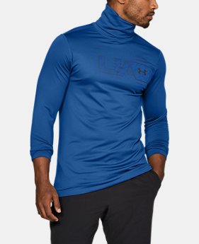 Men's ColdGear® Armour Fitted Funnel Neck 1 Color Available $29.99 to $30