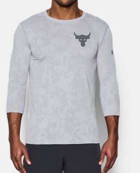 Men's UA x Project Rock ¾ Utility T 1 Color $49.99