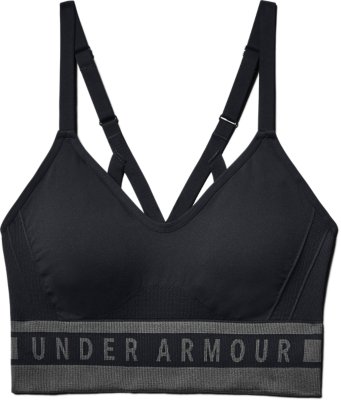 under armour white sports bra