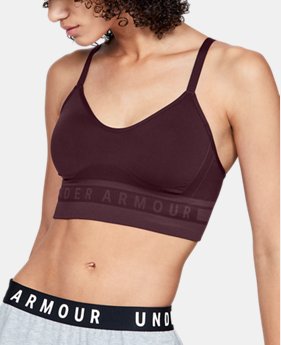 Women's UA Seamless Longline Sports Bra 9 Colors Available $35