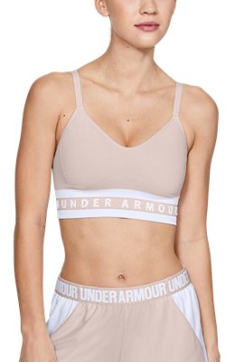 UA Seamless Longline Padded Sports Bra 