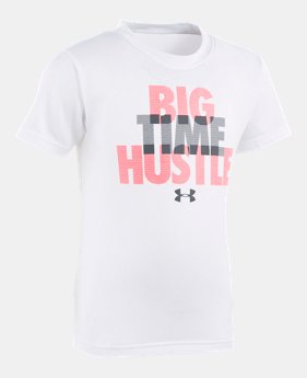 Boys' Pre-School UA Big Time Hustle T-Shirt 1 Color Available $17.99