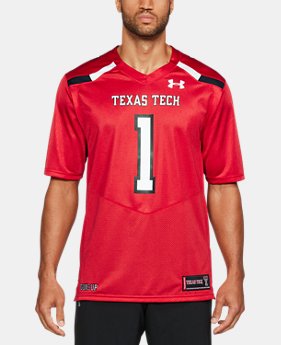 New Arrival Men's Texas Tech Replica Jersey 1 Color $94.99